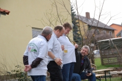 Die neuen Polo-Shirts passen ja wie angegossen!