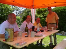 Die Stimmung war blendend