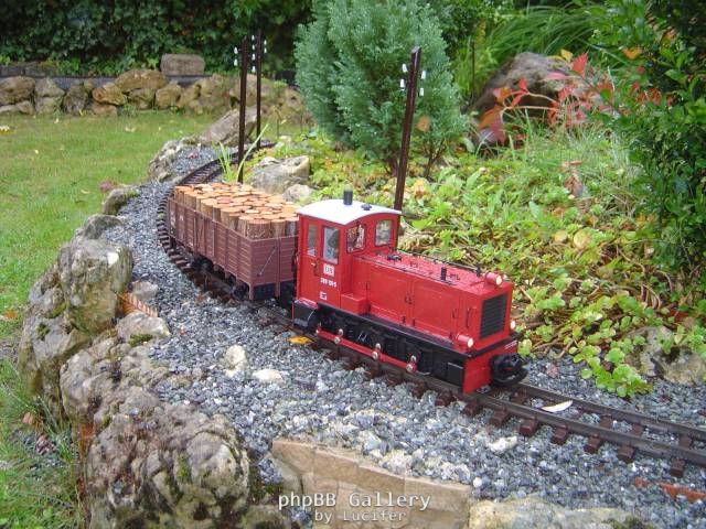 Rü.KB.-Diesellok 6003 bei der Ausfahrt