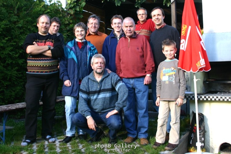 ...aber jetzt - Gruppenbild mit Dame