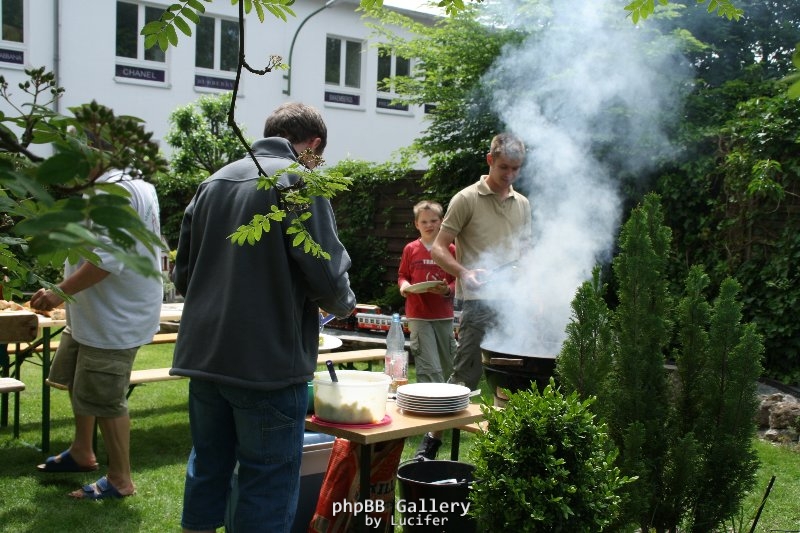 Zünftige Grillparty