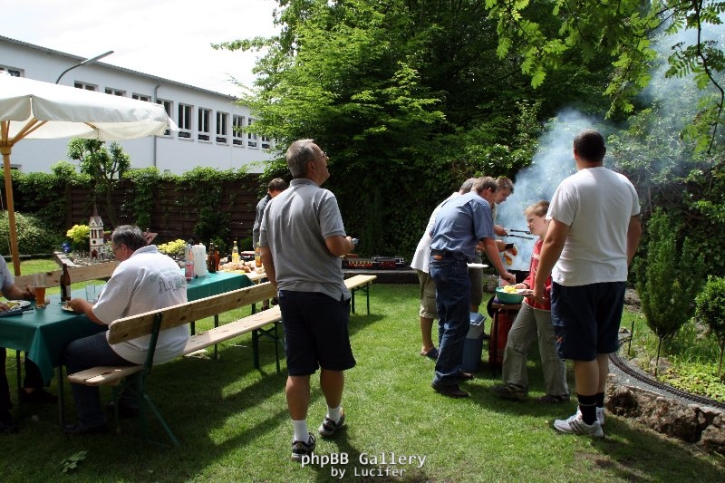 Zünftige Grillparty