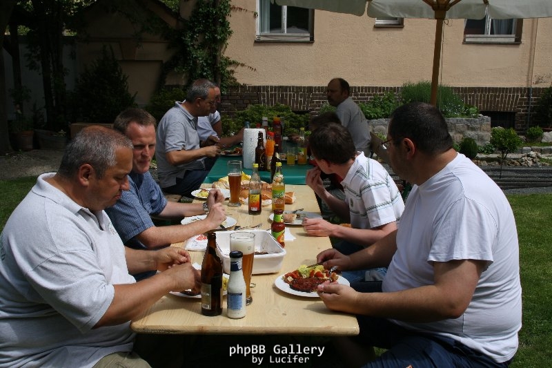 Zünftige Grillparty