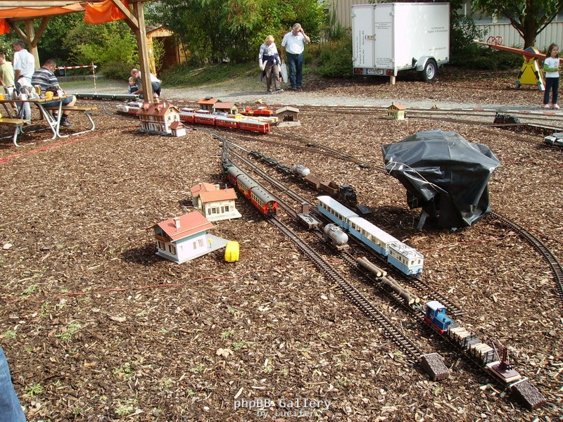 Der große Abstellbahnhof