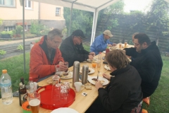 Nicht nur die Steaks wurden geräuchert
