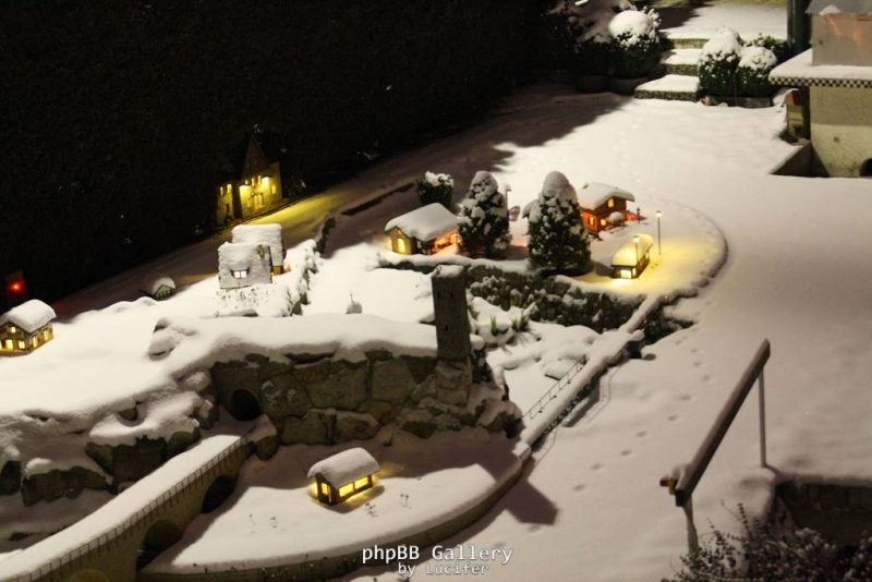 Winterpause Andy's Anlage