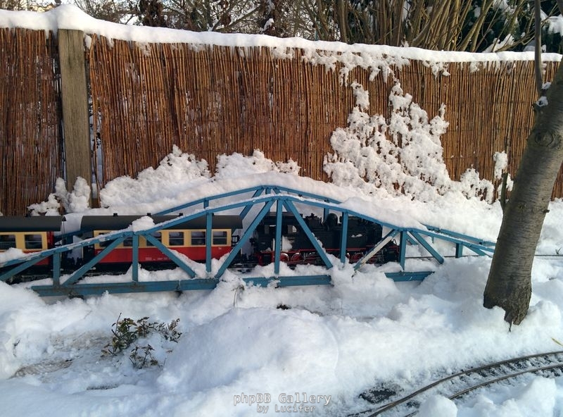 ChristianS Anlage bei Winter