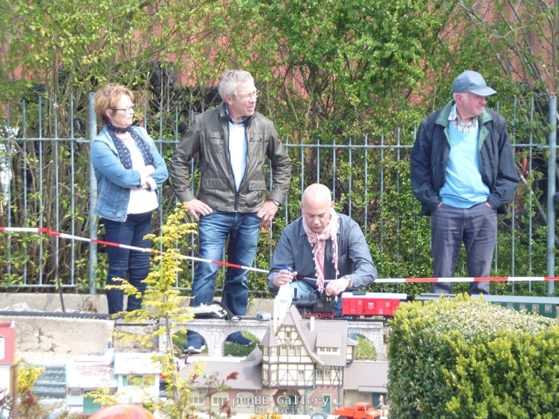 Live-Steam macht Arbeit