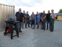 Das Team des ersten Aufbautages