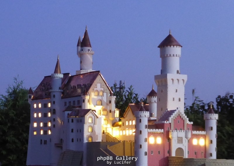 Schloss Neuschwanstein 3 Bei Nacht