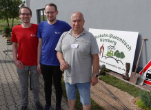 Andreas und Tobias Raab (Modellbaustudio Raab) zu Gast