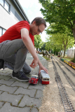 Modellbaustudio Raab lässt den Sylter Schienenbus fahren