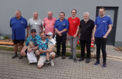 Die Gartenbahnfrende Grub zu Besuch