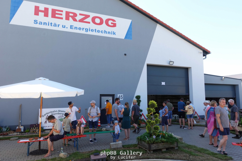 Zahlreiche Besucher