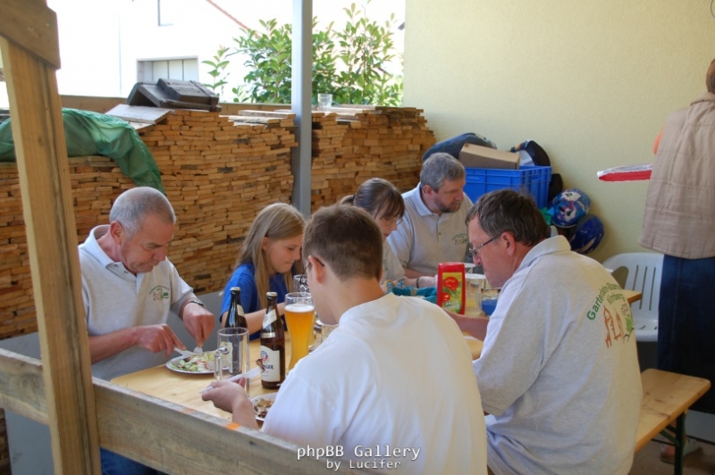 Beim Essen fassen