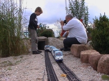 Playmobil am Tunnel